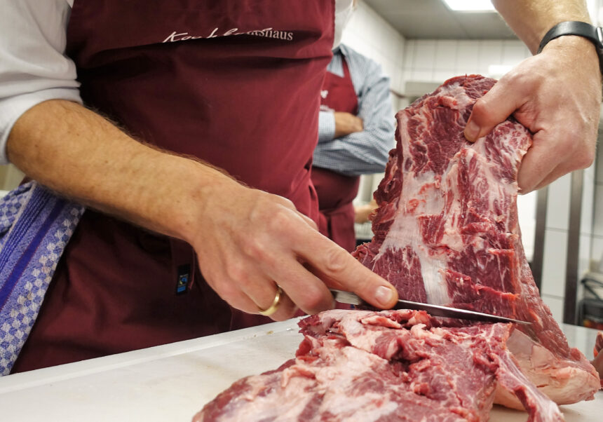 Regionales Wagyu Rind in der Amtshaus-Küche